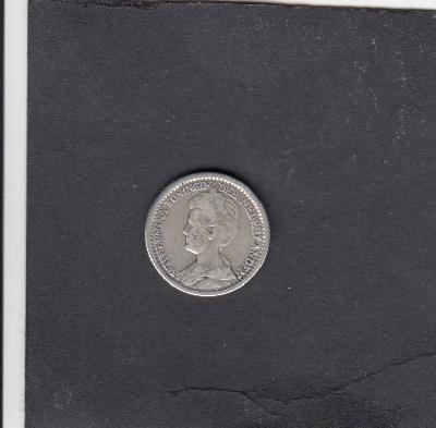 Beschrijving: 25 Cent WILHELMINA  